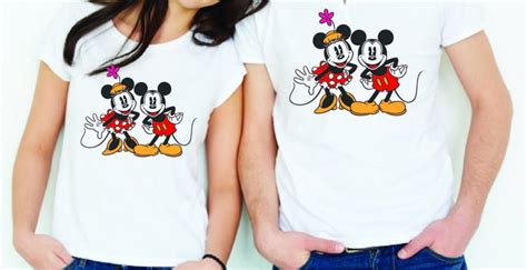 Playera Parejas Micky Mimi Servimich Su Mejor Opci N