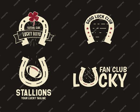 Premium Vector American Football Logos Bundle