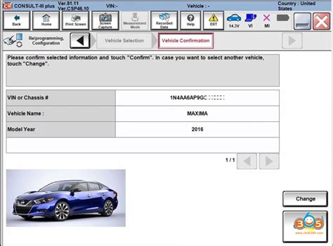 Nissan ECU Reflash Update Procedure With Consult III Plus OBDII365