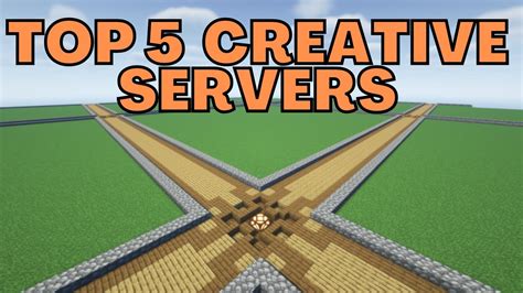 Top 5 Minecraft Creative Servers In 2023 YouTube