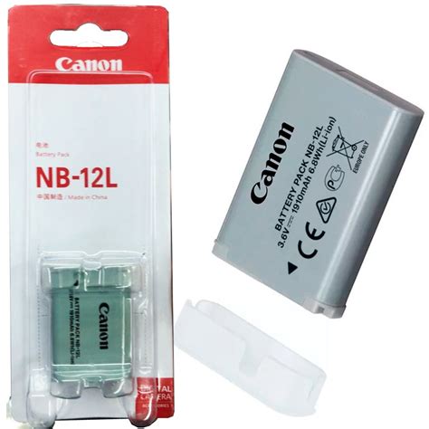 Bateria Original Canon Nb L Lithium Ion Pack V Mah R