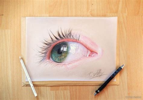 Human eye drawing - tjFlex