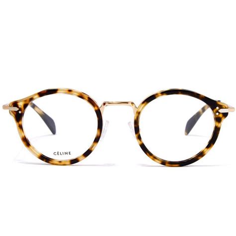 Celine Gold Tone Joe Round Metal Glasses 2 530 Cny Liked On Polyvore Featuring Accessories