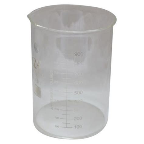 X Mm Transparent Borosilicate Glass Lab Beaker For Chemical