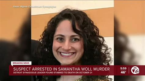 Police arrest suspect in murder of Detroit synagogue leader Samantha Woll