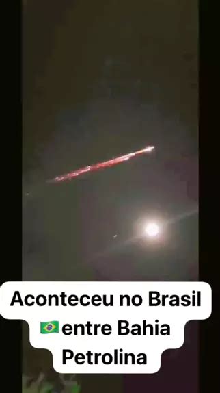 Meteoro Na Bahia O Verdadeiro Resto De Sat Lite