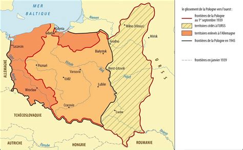 Le glissement de la frontière polonaise 1939 1945 Média