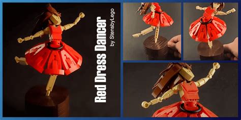 Lego Moc Red Dress Dancer By Stensbylego Planet Gbc