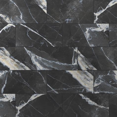 Satori Statuario Polished 12 In X 24 Porcelain Marble Look Floor And ...