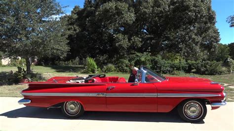 1959 Chevrolet Impala 348 Tri Power Convertible YouTube