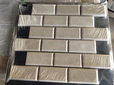 Customized Beige Mosaic Wall Tiles Manufacturers Suppliers Factory