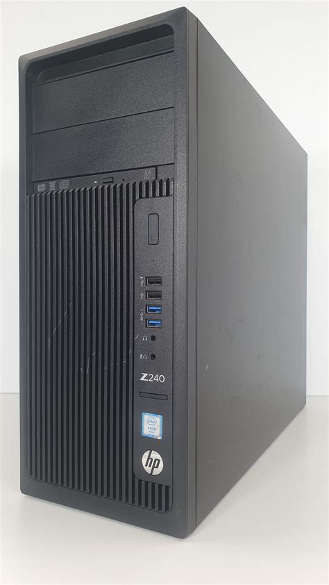 Hp Z240 Workstation Intel Xeon E3 1240v5 35ghz 16gb Ram 256ssd 3tb Hdd