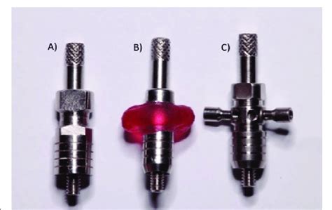 A Conventional Open Tray Transfer Impression Coping B Conventional