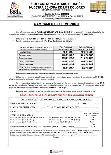 Campamento De Verano Carabanchel