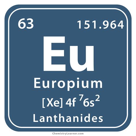 Europium Facts, Symbol, Discovery, Properties, Uses