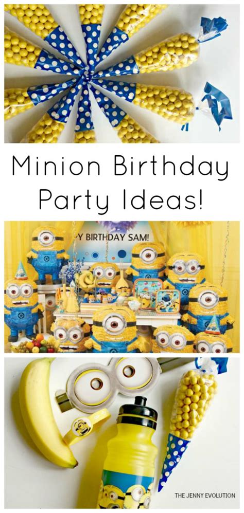 Minion Theme Birthday Party