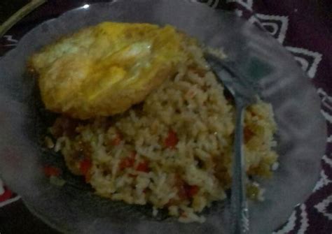 Resep Nasi Goreng Sosis Plus Telur Ceplok Enak Oleh Novita Sari