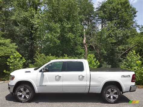 2022 Bright White Ram 1500 Laramie Crew Cab 4x4 144577991 Photo 2 Car Color