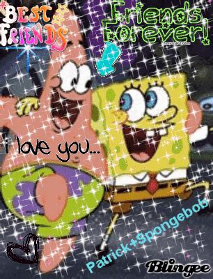 Spongebob+Patrick BFF Picture #102326382 | Blingee.com