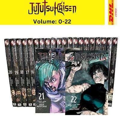 Jujutsu Kaisen Manga English Full Set Vol Gege Akutami Comics New