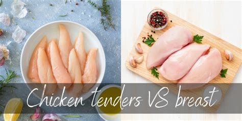 Chicken Breast Vs Chicken Tenderloin Differences Fork Spoon Kitchen