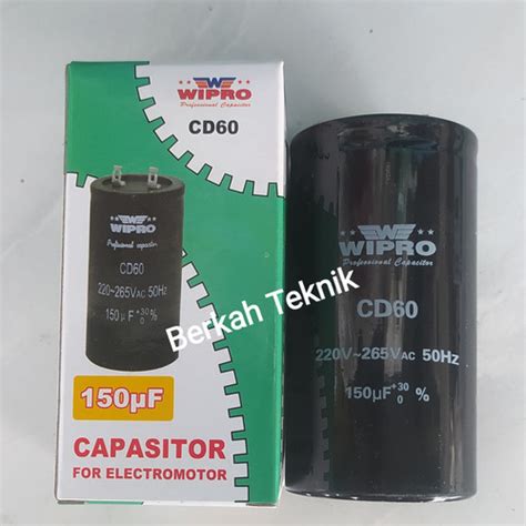 Jual Kapasitor Elektro Motor Mikro Kapasitor Dinamo Wipro Cd