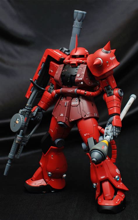 Custom Build Mg Char S Zaku Ii Detailed Th Anniversary