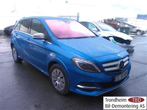 Mercedes B Klasse Electric Drive 2014 2018 W242 W242 Delebil