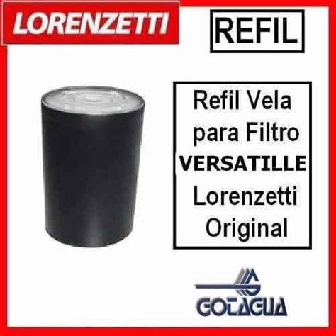 Refil Para Filtro Versatille Lorenzetti Unidades Frete Gr Tis