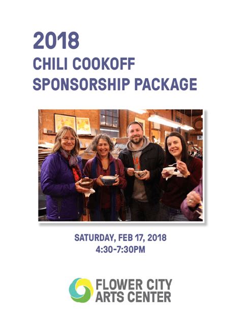 Fillable Online Chili Cookoff SponSorShip PaCkage Fax Email Print