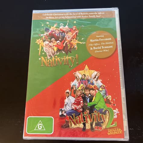 *New Sealed* Nativity! / Nativity 2 Danger In The Manger! (DVD) Region ...