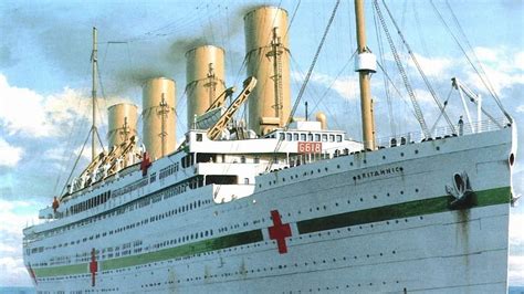 Sinking Of The Britannic Rys Ken Marschall Hmhs Britannic Tapeta Hd