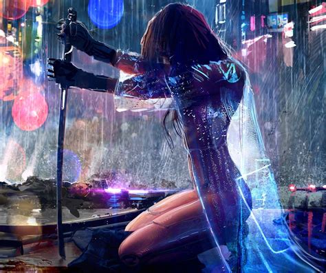 Cyberpunk Warrior Wallpapers - Top Free Cyberpunk Warrior Backgrounds - WallpaperAccess