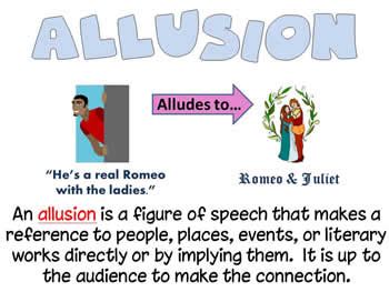 Allusion: Uses and Categorization, Biblical Allusion and Mythological Allusion