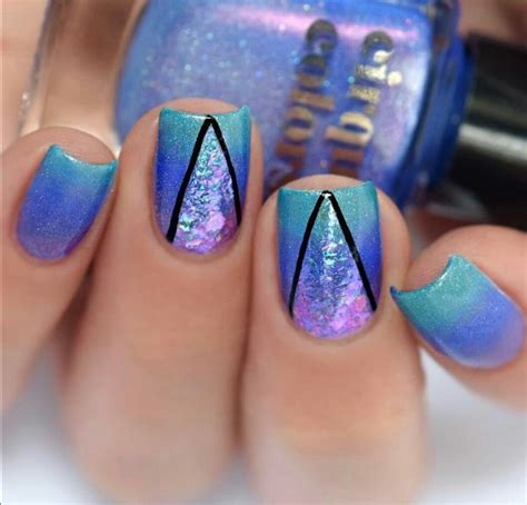 New 18+ Geometric Nail Art Design with Tutorial - Hairstyles 2u