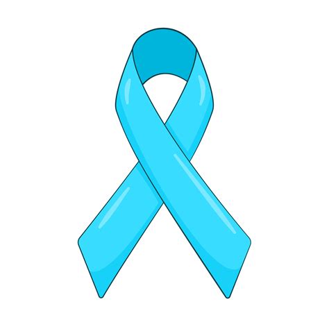 azul cinta próstata cáncer conciencia mes dibujos animados 25377560