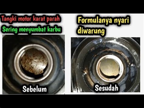 Cara Menghilangkan Karat Di Tangki Motor Pakai Bahan Sederhana