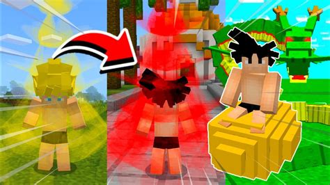 MELHOR ADDON MOD DE DRAGON BALL PARA MINECRAFT PE Minecraft Pocket