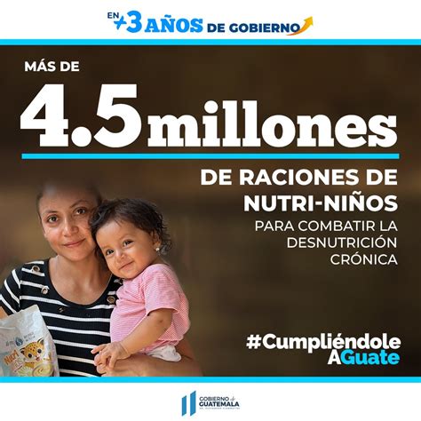 Gobierno Guatemala On Twitter M S De Millones De Raciones De