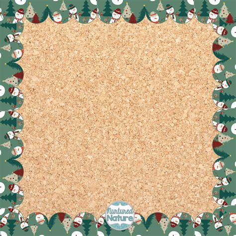 Christmas Bulletin Board Borders Printable For December Tartan