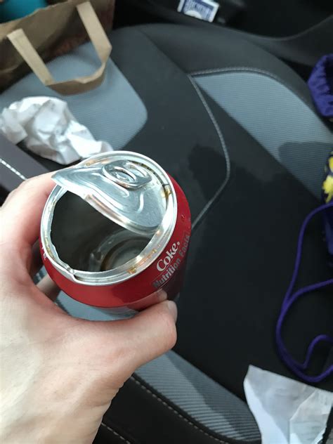 Maybe Shouldnt Have Left A Sealed Can Of Soda In My Hot Car All Day