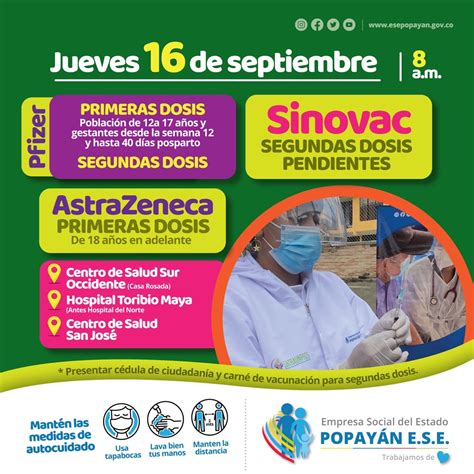 Nueva Jornada De Vacunaci N Covid Este Jueves Septiembre