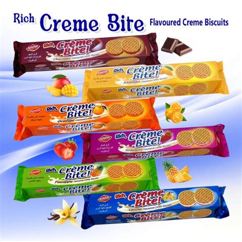 Rich Creme Bite Biscuits G Atc Pack Heemankshi Bakers Private Limited