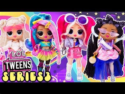 LOL Tweens SERIES 3 Emma Emo Chloe Pepper Nia Regal Marilyn Star