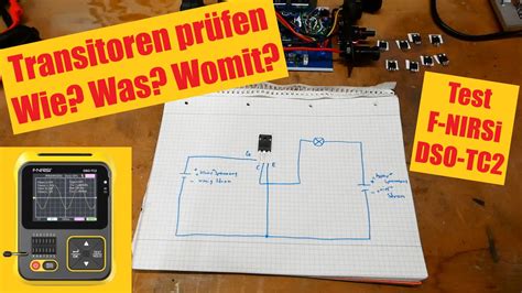 Transistoren Pr Fen Mit Dem Multimeter Und Dem Bauteiltester F Nirsi