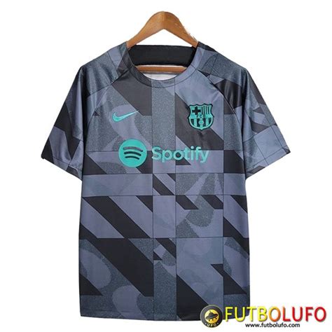 Camiseta Entrenamiento Fc Barcelona Gris