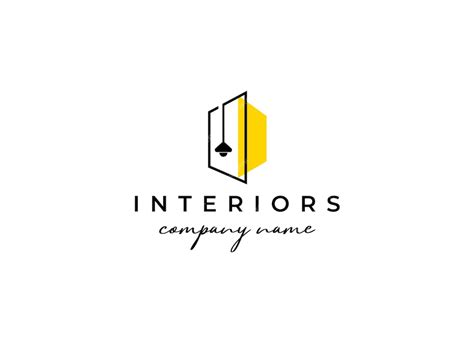 Premium Vector | Interior logo design inspiration symbol vector template