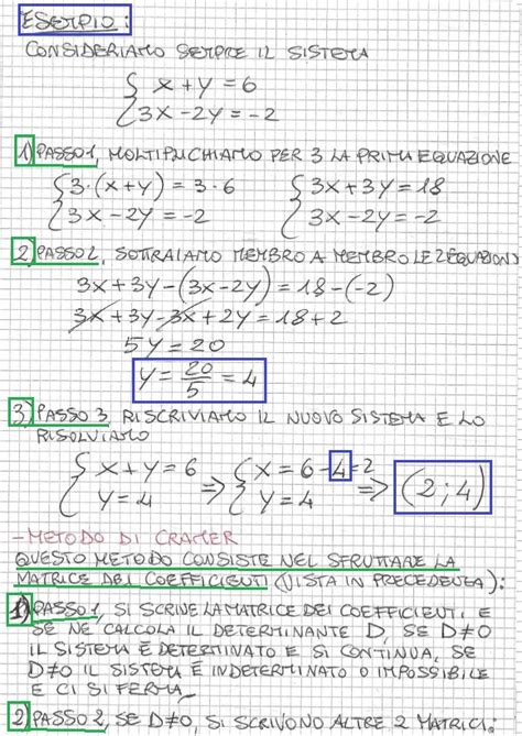 24 Sistemi Lineari Sistemi Di 1° Grado Esempi