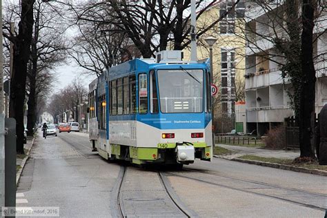 Deutschland Stra Enbahn Cottbus Triebwagen