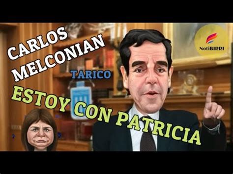 Carlos Melconian Estoy Con Patricia Tarico Genio El Mejor Humor